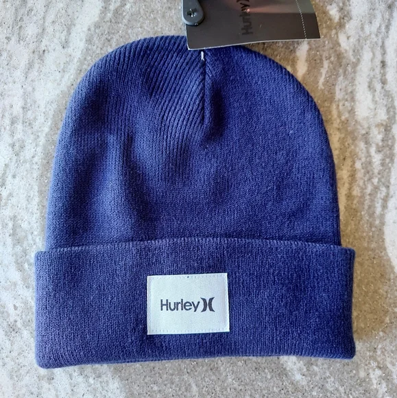 Hurley Men's Seaward Beanie Knit Hat New - Picture 2 of 2
